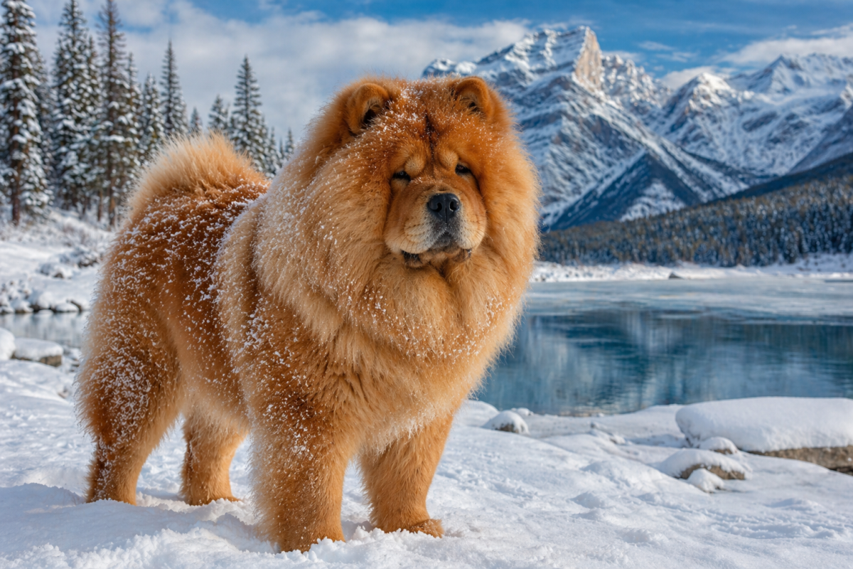 Chow Chow Winter Care Canada